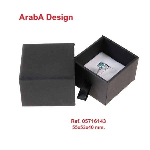 Caja Araba Design multiuso sortija o pendientes 55x53x40 mm.